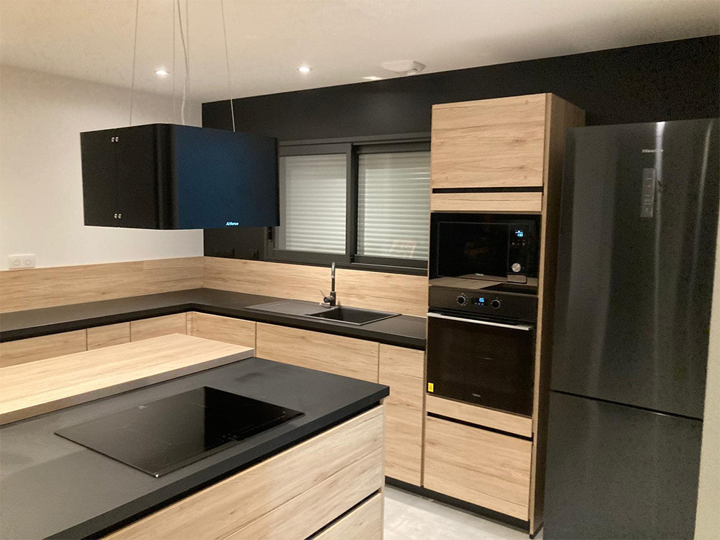 Installation d’une cuisine moderne et fonctionnelle